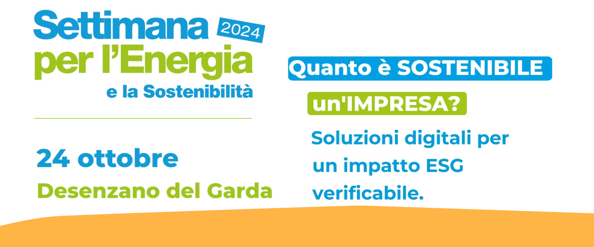 settimana energia sostenibilità